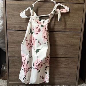 Floral Halter Top